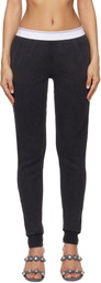 Alexander Wang Black Jogger Lounge Pants