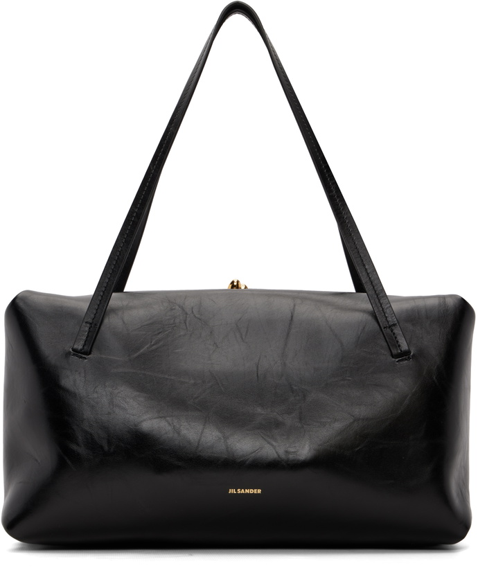 Photo: Jil Sander Black Goji Pillow Medium Bag