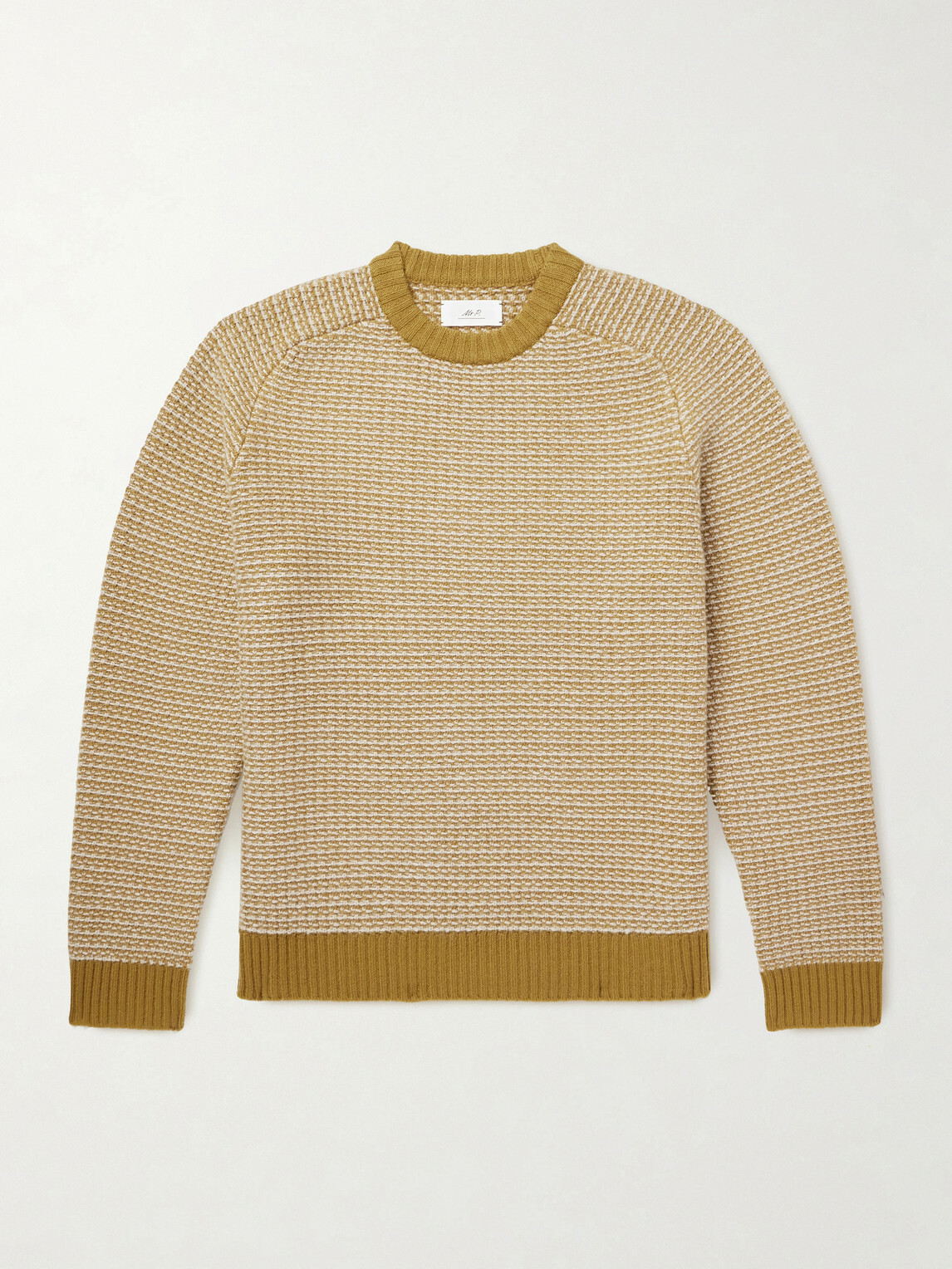 Mr P. - Wool and Cashmere-Blend Sweater - Neutrals