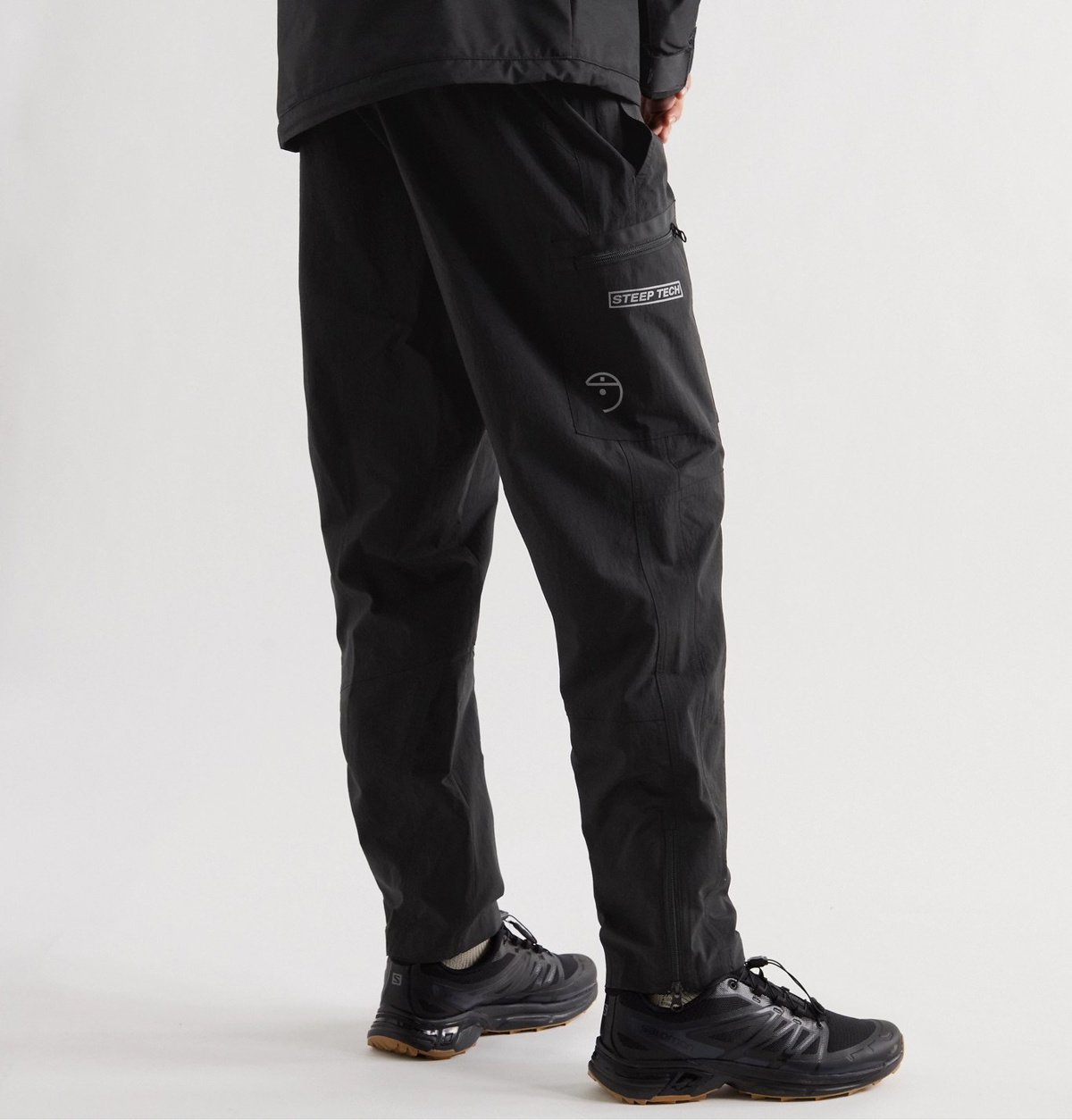 The North Face - Steep Tech Stretch-Shell Drawstring Trousers - Black The North  Face