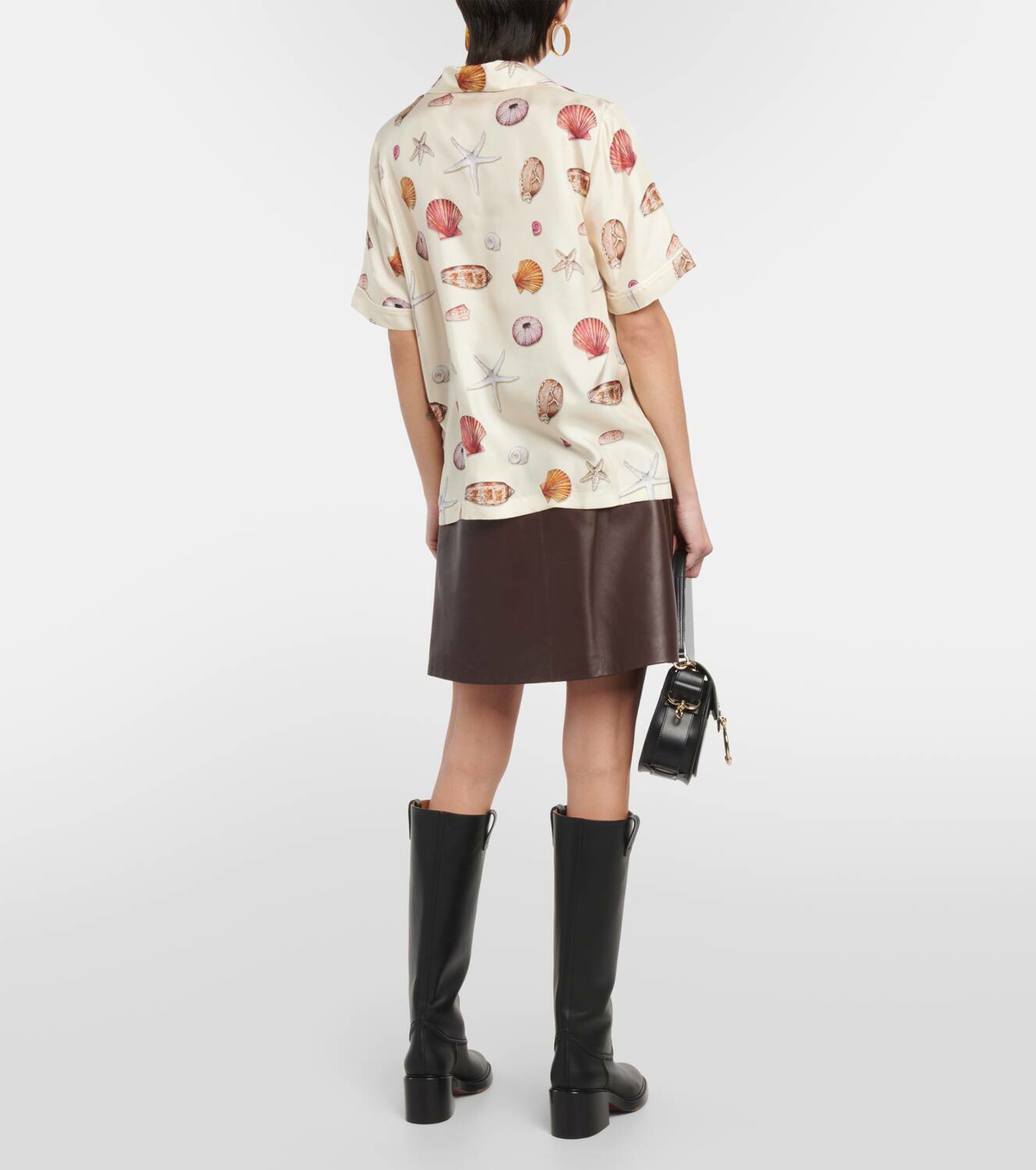 Tシャツ・カットソー CHLOE Woman Polo Shirt Milk C24SHT07048 107 Polo Women'S Chloe Short Sleeve Logo T-Shirt | Polo SA