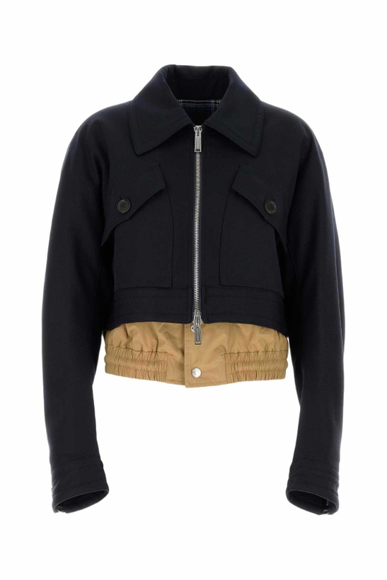 Photo: Dsquared2 Dark Blue Wool Jacket