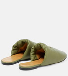 Loewe - Anagram leather slippers