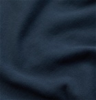 Aspesi - Loopback Cotton-Jersey Sweatshirt - Blue