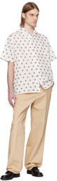 Bally White Printed Shirt