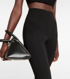 The Attico - Davie cutout jersey leggings