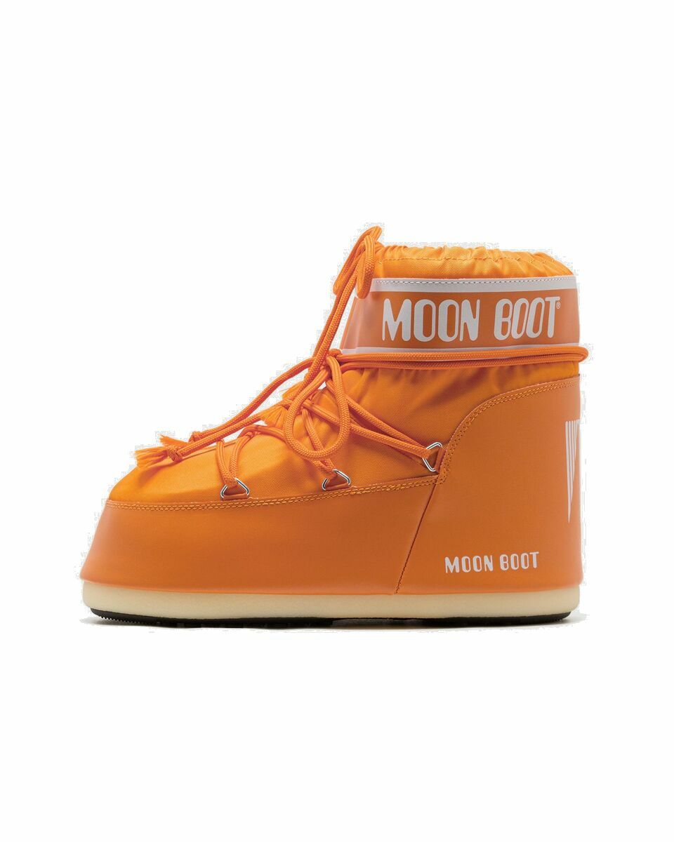 Photo: Moon Boot Icon Low Nylon Orange - Mens - Boots