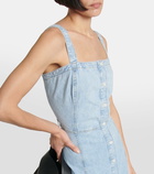 7 For All Mankind Sally denim midi dress