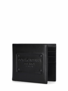 DOLCE & GABBANA - Logo Embossed Leather Bifold Wallet