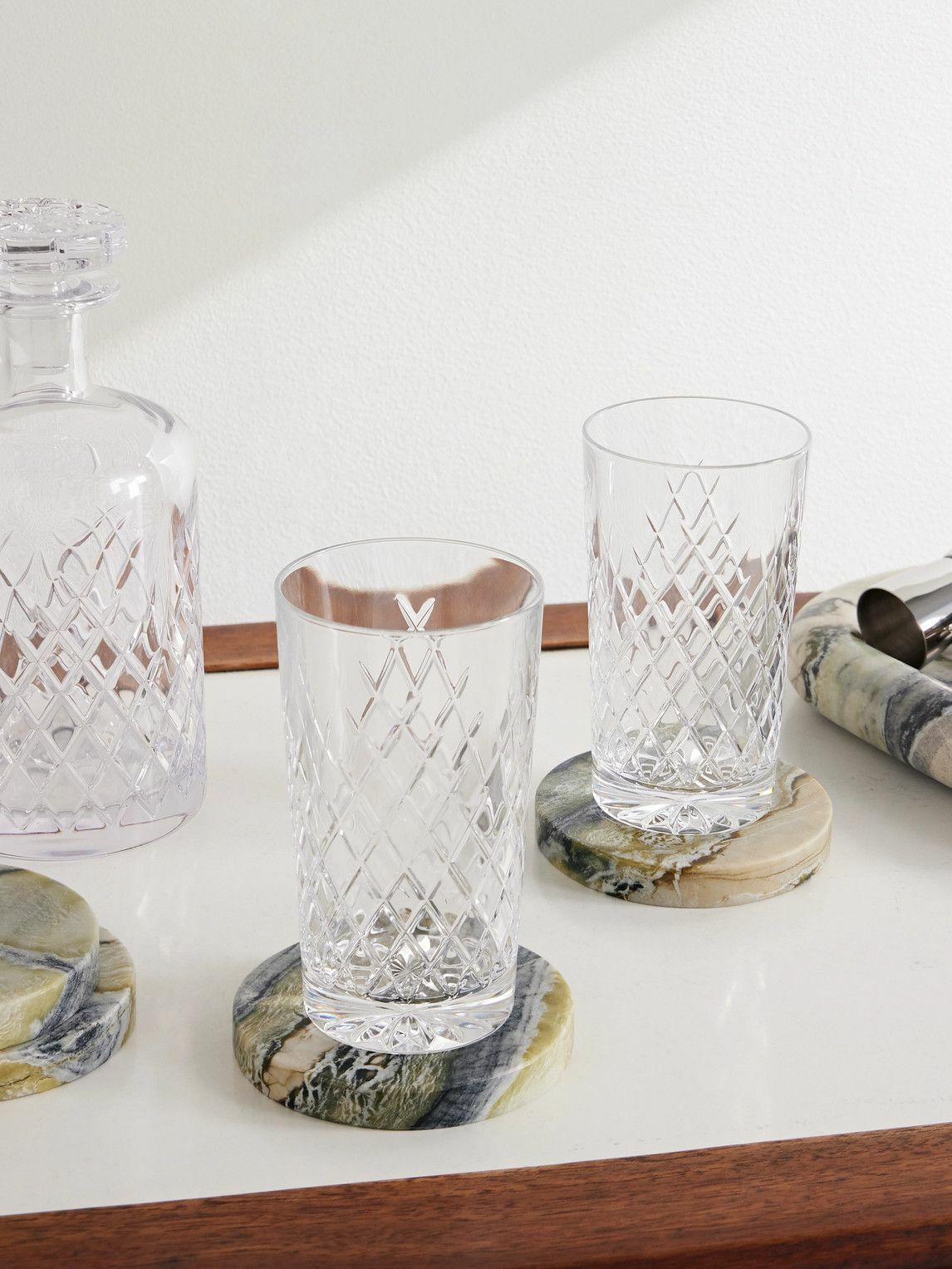 Soho Home - Hanson Set of 4 Marble Coasters