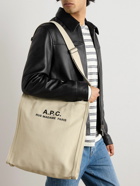 A.P.C. - Recuperation Logo-Print Cotton-Canvas Tote