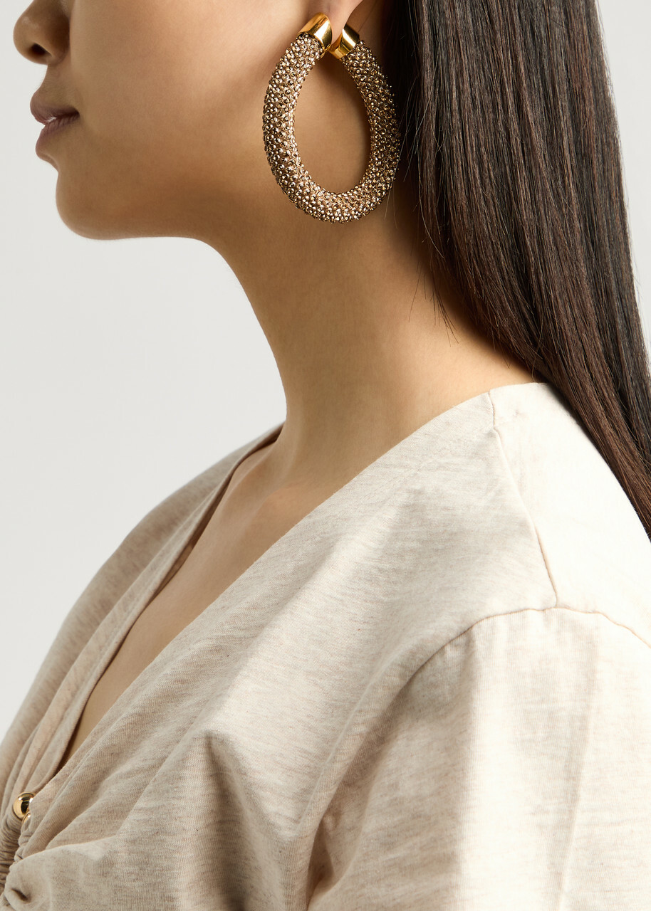 ピアス RABANNE KNITTED EARRINGS Chain-link earrings | Rabanne