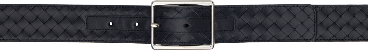 Bottega Veneta Black Intrecciato Piccolo Belt Bottega Veneta