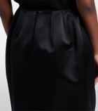 The Row Gamin wool and silk maxi skirt