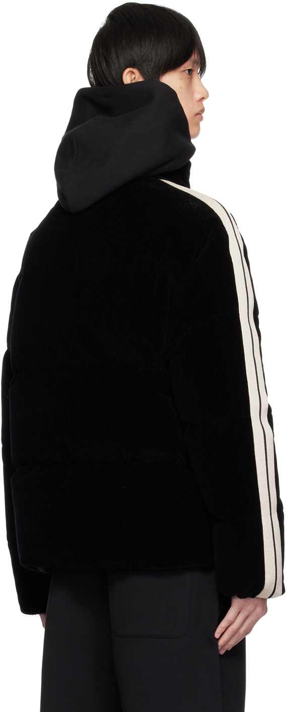 Black Ramsau Short Down Jacket - Moncler x Palm Angels for Genius