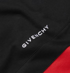 Givenchy - Panelled Cotton-Jersey T-Shirt - Black