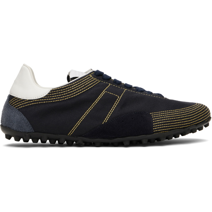 Photo: Maison Margiela Navy Sprinters Sneakers
