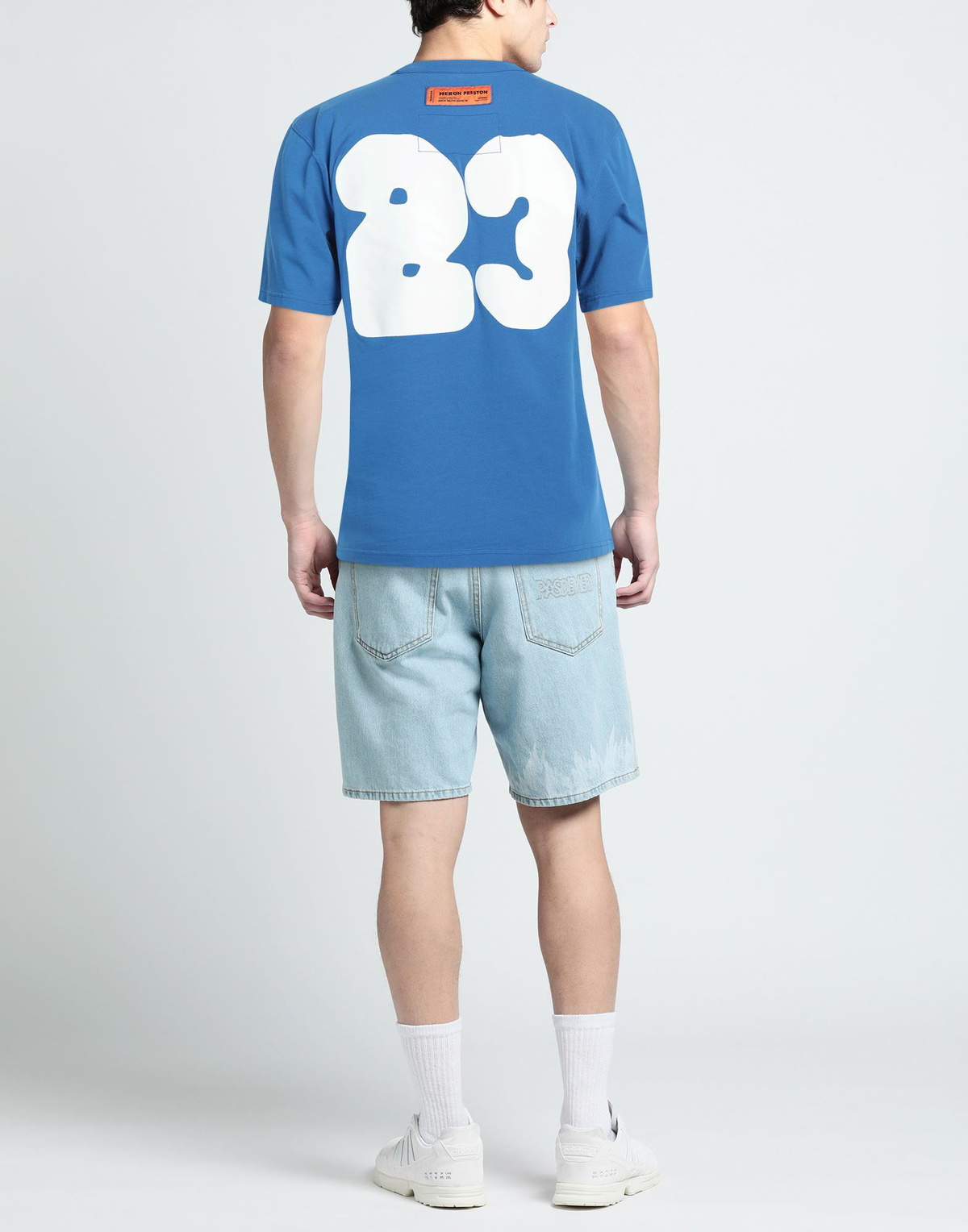 Heron Preston Mens T-shirt Azure