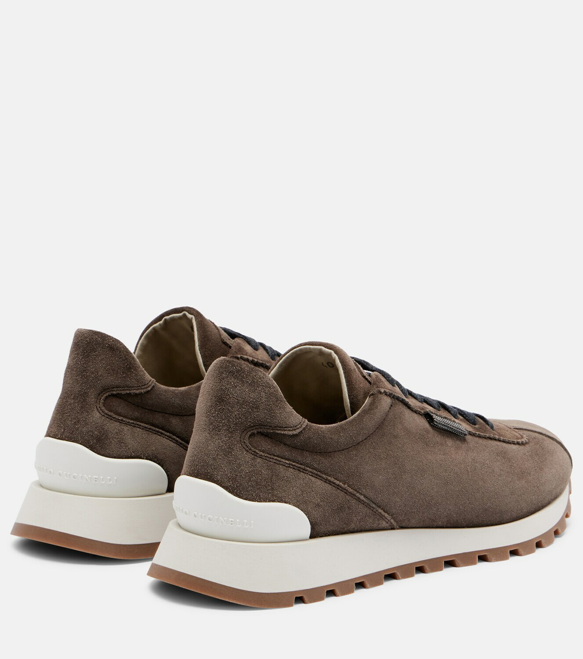 Brunello Cucinelli Monili suede sneakers