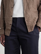 Orlebar Brown - Ray Straight-Leg Cotton-Blend Trousers - Blue