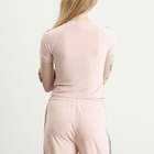 Adidas Women's Terry Towel T-Shirt in Sandy Pink