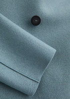 Harris Wharf London Double-breasted Wool Jacket Grey