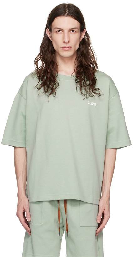 Photo: ZEGNA Green Essential T-Shirt