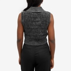 Alexander Wang Women's V Neck Knitted Vest in Black
