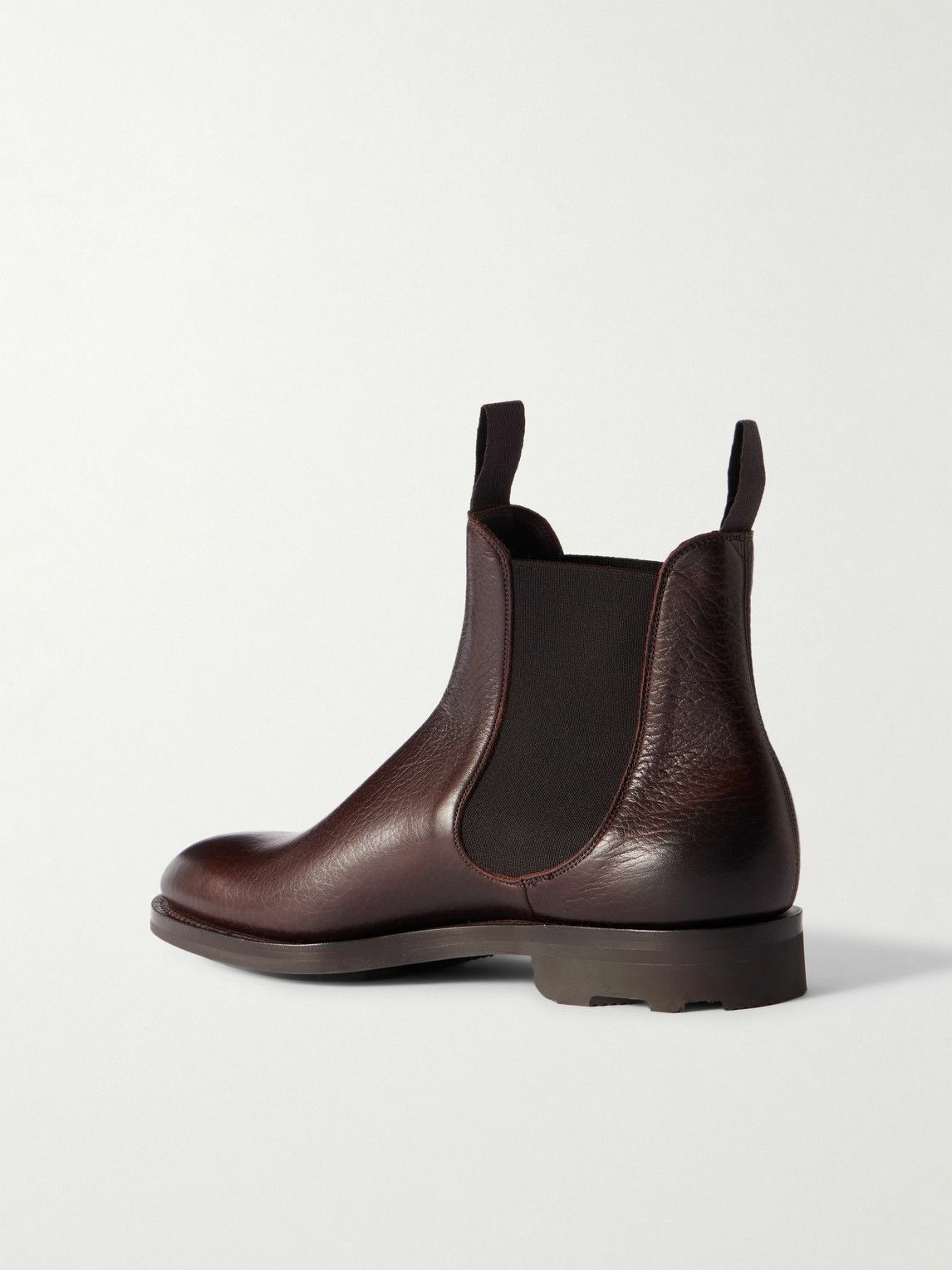 Edward Green - Newmarket Full-Grain Leather Chelsea Boots - Brown