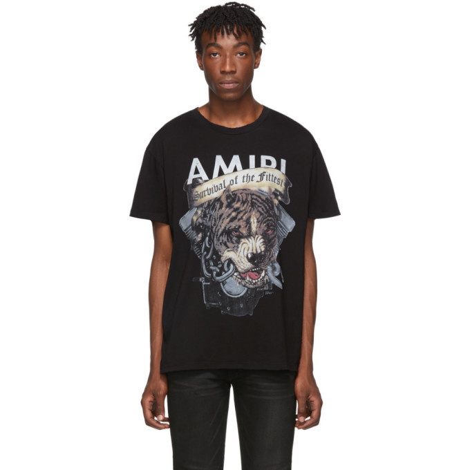 Photo: Amiri Black Pitbull T-Shirt