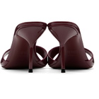 Paris Texas Red Lidia Mule 70 Heeled Sandals