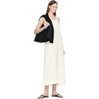 TOTEME Off-White Scoop-Neck Sablé Maxi Dress