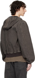OUR LEGACY Black Bank Denim Jacket
