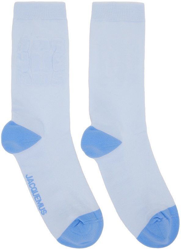 Photo: Jacquemus Blue 'Les Chaussettes Banho' Socks