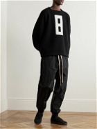 Fear of God - Oversized Intarsia-Knit Virgin Wool-Blend Bouclé Sweater - Black