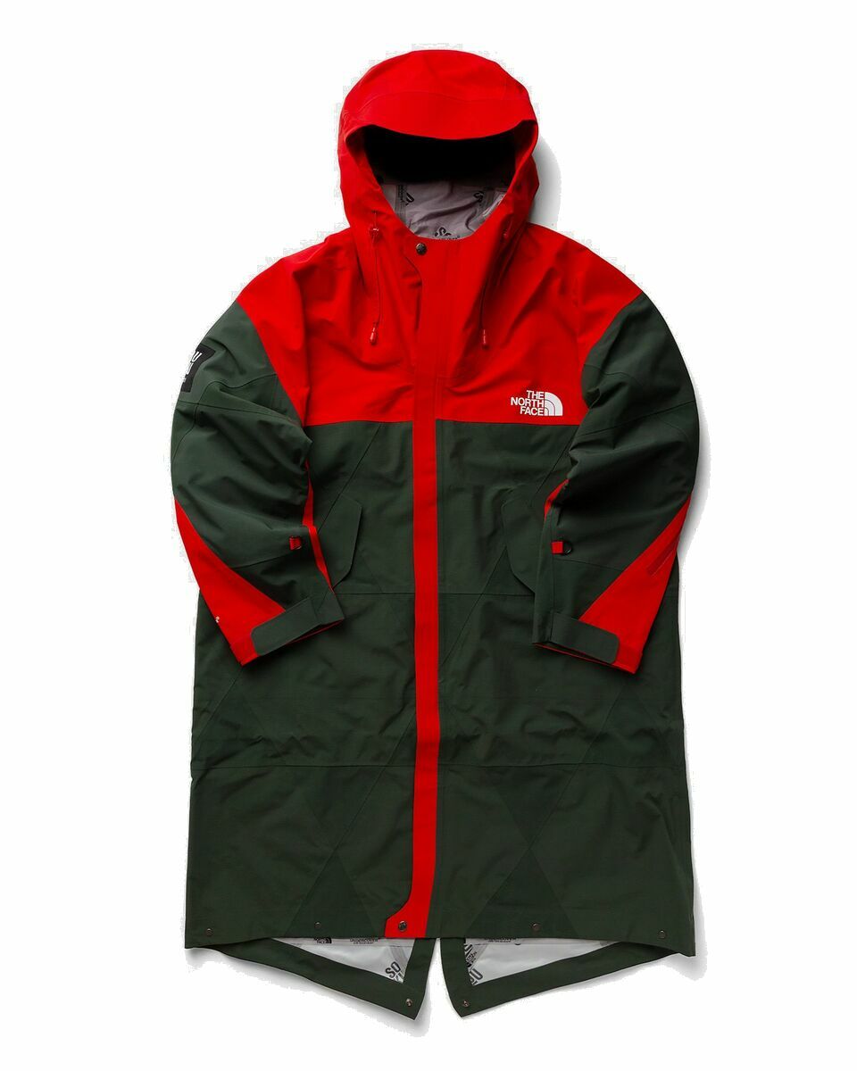 Photo: The North Face Tnf X Project U Geodesic Shell Jacket Green/Red - Mens - Shell Jackets