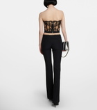 Alexander McQueen - Lace bustier