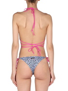 MC2 Saint Barth Animalier Print Bikini Top