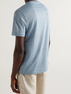 Loro Piana - Linen T-Shirt - Blue