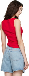 FLORE FLORE Red Timmi Tank Top