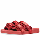 Suicoke Men's MOTO-VS in Red