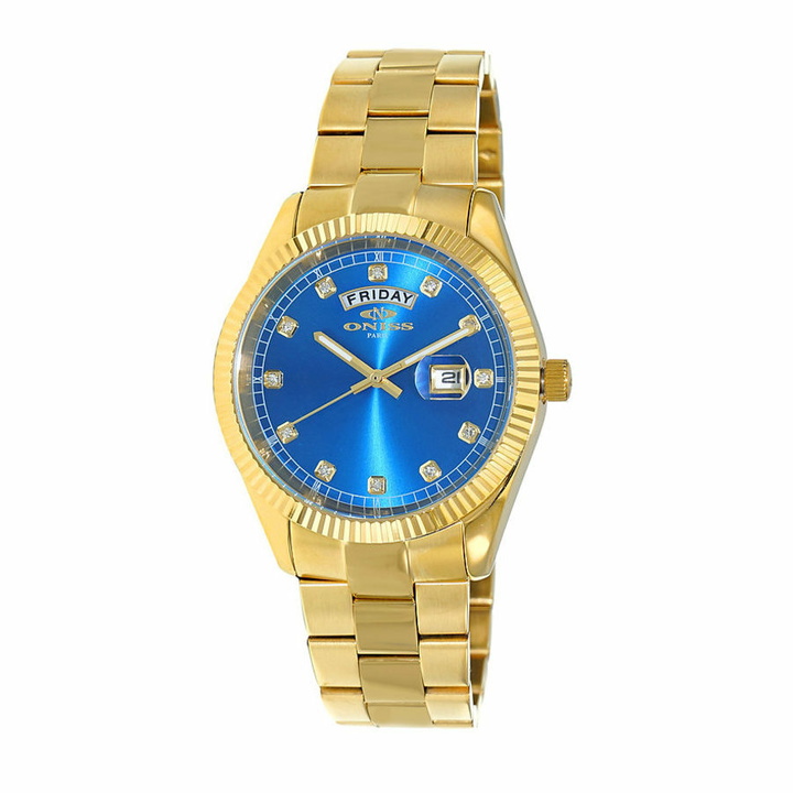 Photo: Oniss ONZ3881 Blue Dial Mens Watch ON3881-MGBU