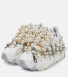 Junya Watanabe Embellished leather sneakers