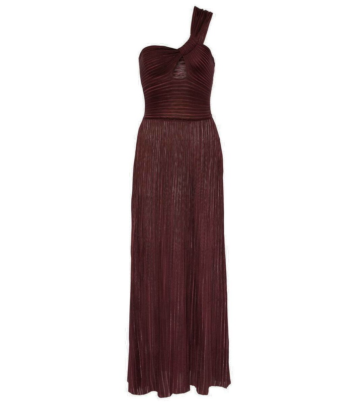 Photo: Gabriela Hearst Altura one-shoulder silk maxi dress