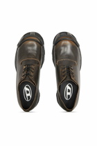 Diesel D-Hammer-Derby shoes in brushed leather - Lace Ups and Clogs Mens in Brown