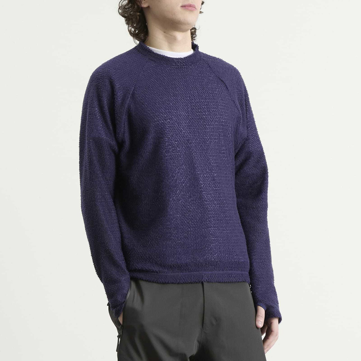 Purple Mountain Observatory Men's Polartec Alpha Pullover in Ink