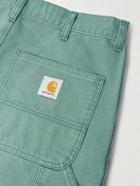 Carhartt WIP - Double Knee Straight-Leg Organic Cotton-Canvas Carpenter Trousers - Blue