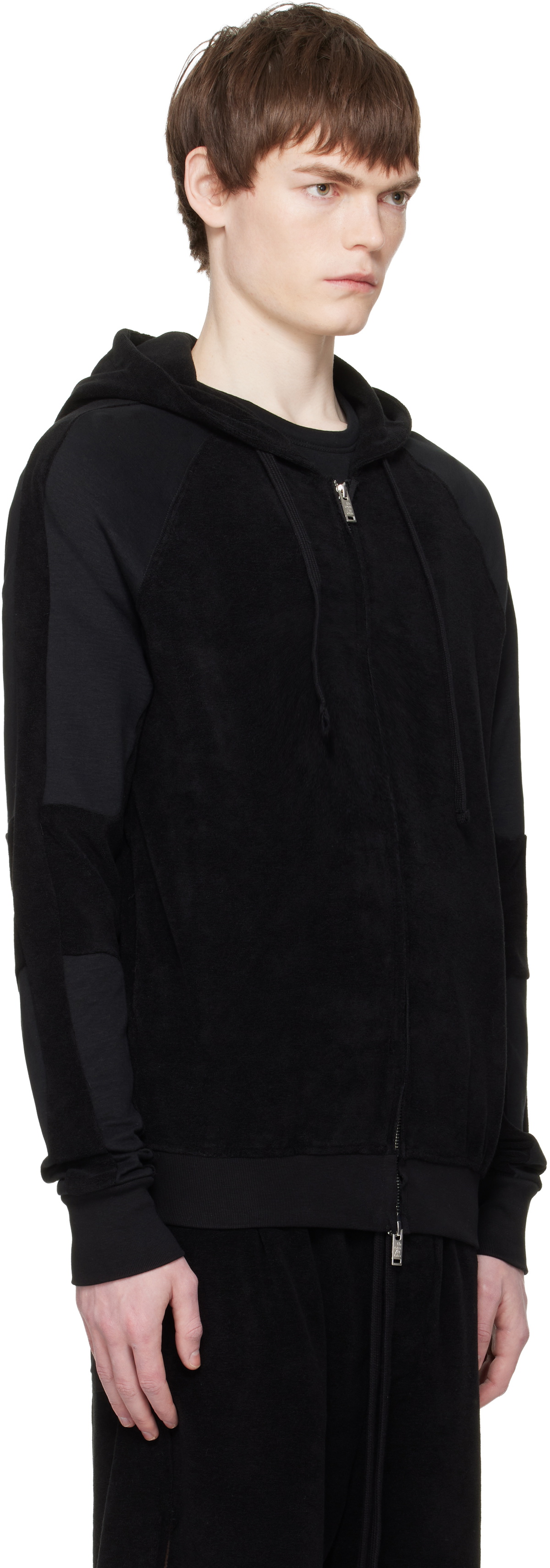 thom/krom Black M SJ 693 Hoodie