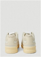 Jil Sander - Debossed Logo Sneakers in Cream