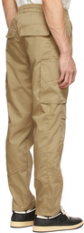 Rhude Tan Cotton Cargo Pants